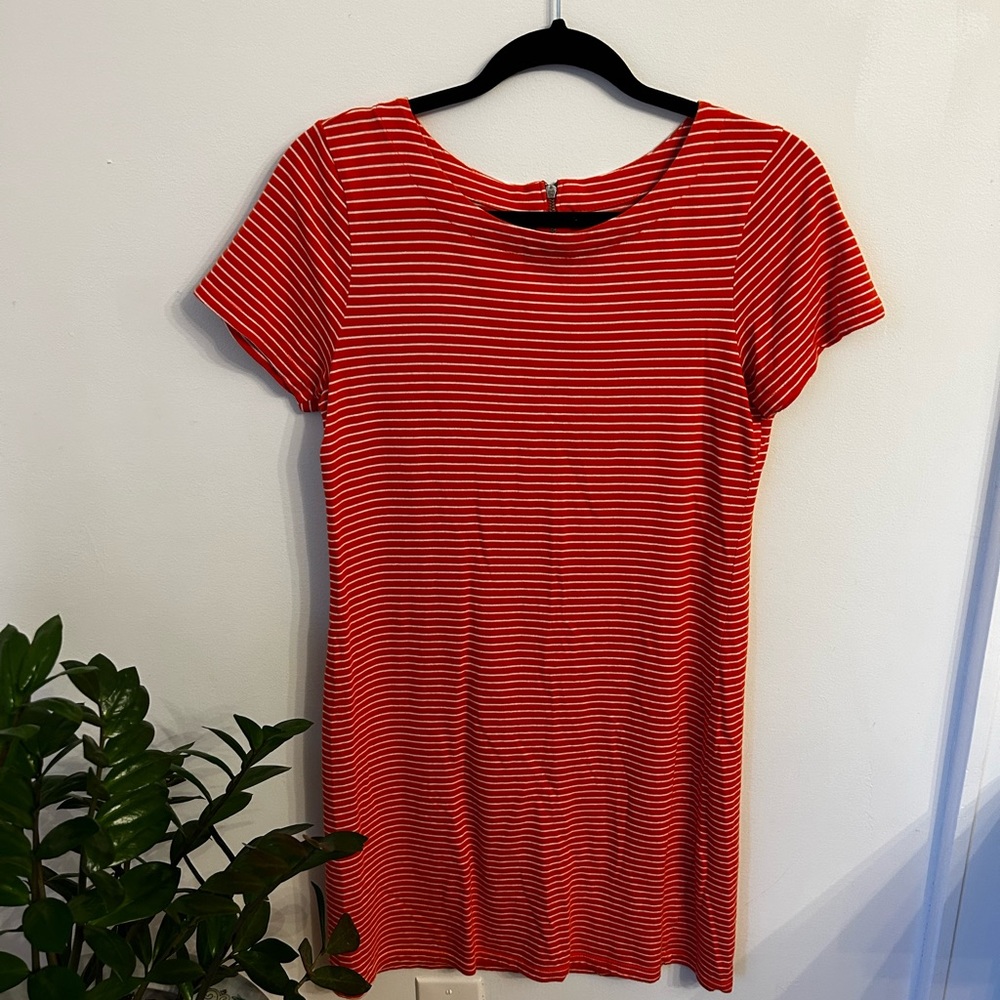 Mini striped dress